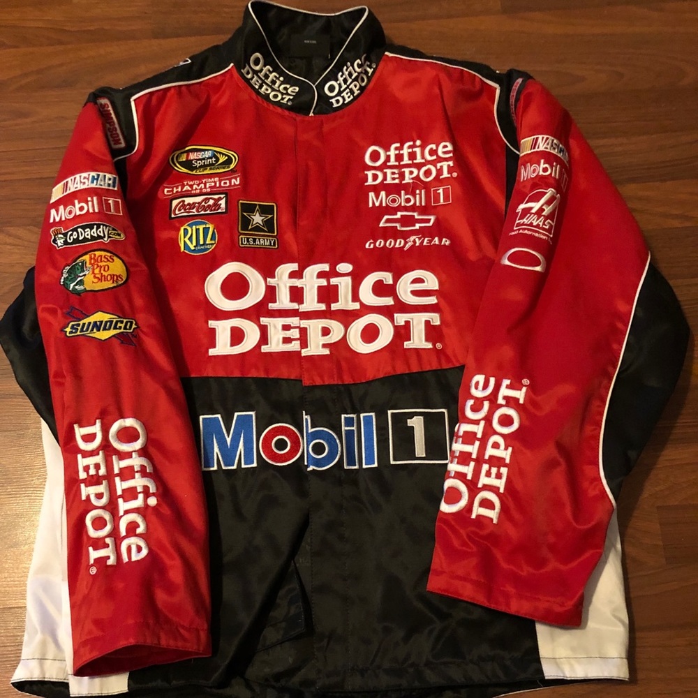 Vintage Tony Stewart NASCAR racing jacket